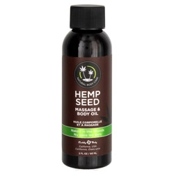 Earthly Body Hemp Seed Massage & Body Oil 2oz