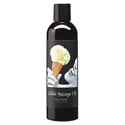 Earthly Body Edible Massage Oil French Vanilla (MSE002 898788000929) photo