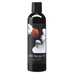 Earthly Body Edible Massage Oil 8oz