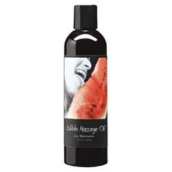 Earthly Body Edible Massage Oil 8oz