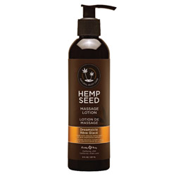 Earthly Body Hemp Seed Massage Lotion Dreamsicle (ML006 814487021782) photo
