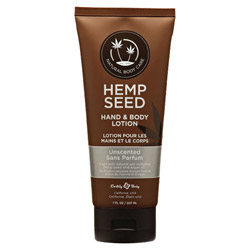 Earthly Body Hemp Seed Hand & Body Lotion Unscented (HSV008T 898788000080) photo