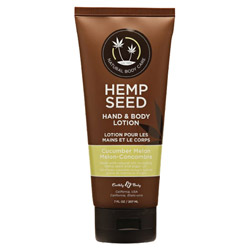 Earthly Body Hemp Seed Hand & Body Lotion Cucumber Melon (HSV010T 898788000103) photo