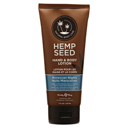 Earthly Body Hemp Seed Hand & Body Lotion - Moroccan Nights