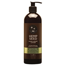 Earthly Body Hemp Seed Hand & Body Lotion Cucumber Melon (HSV210 898788000356) photo