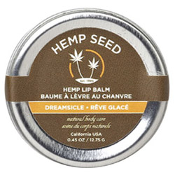Earthly Body Hemp Seed Lip Balm Tin Dreamsicle (HSL502T 879959000597) photo