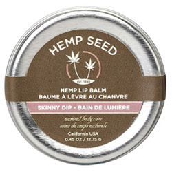 Earthly Body Hemp Seed Lip Balm Tin Skinny Dip (HSL521T 879959000627) photo