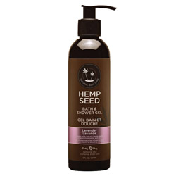 Earthly Body Hemp Seed Bath & Shower Gel - Lavender