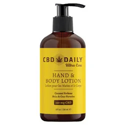 Earthly Body CBD Daily Ultra Care Hand & Body Lotion
