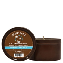 Earthly Body Hemp Seed 3-in-1 Massage Candle 6oz