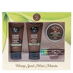 Earthly Body Hemp Seed Mini Mania Travel Set