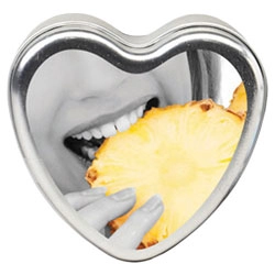 Earthly Body Edible Massage Heart Candles