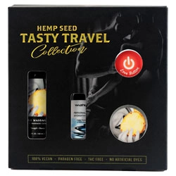 Earthly Body Hemp Seed Tasty Travel Collection