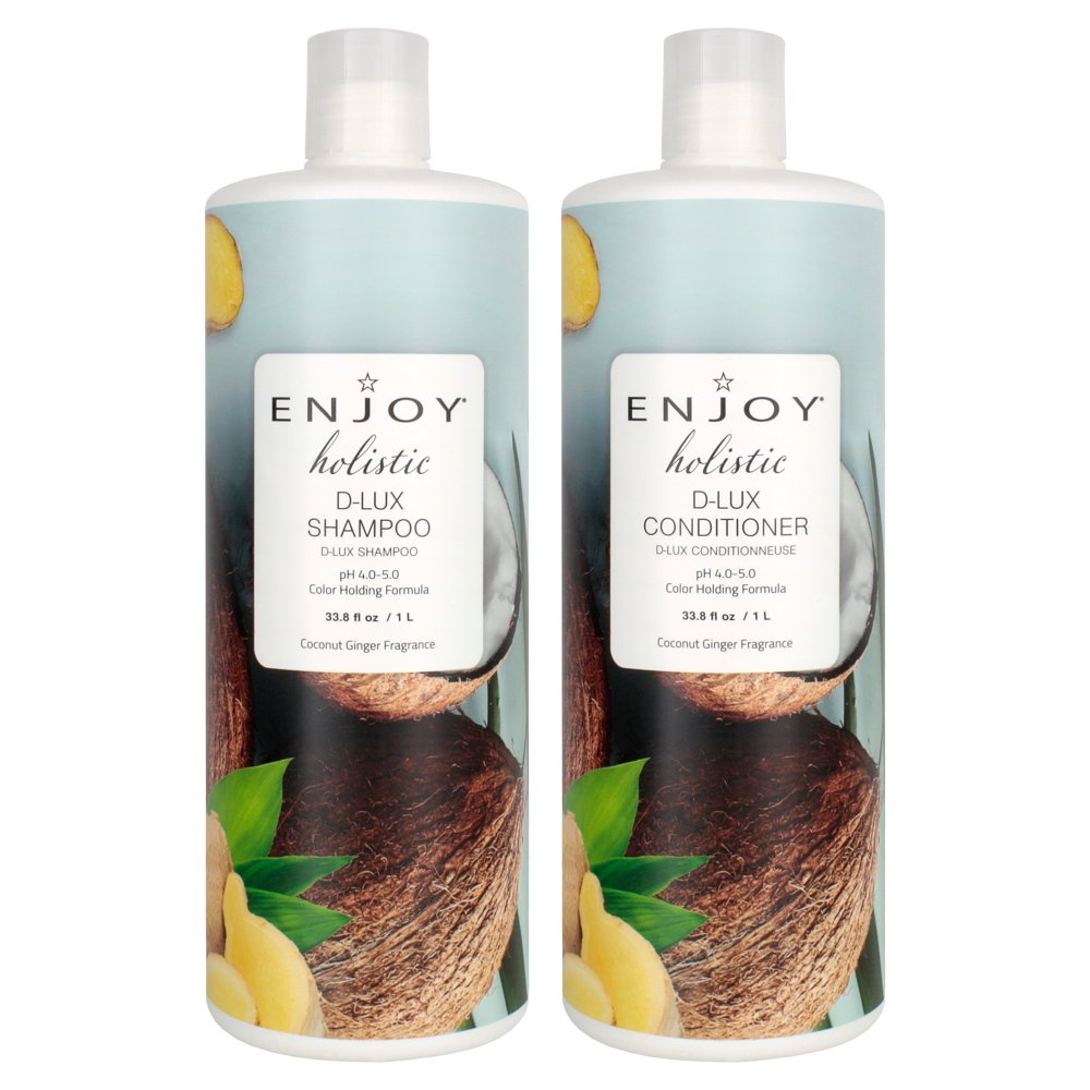 Enjoy Holistic DLUX Shampoo & Conditioner Duo Beauty Care Choices