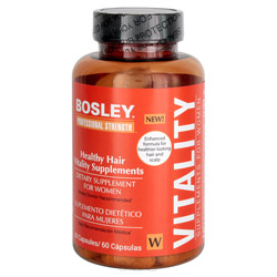 Bosley Professional Strength Healthy Hair Vitality Supplement for Women 60 capsules (311235 852665002932) photo