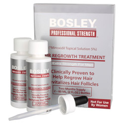 Bosley Professional Strength Hair Regrowth Treatment Extra Strength for Men 4 oz (311012 852665002390) photo