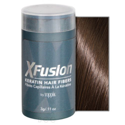 XFusion Keratin Hair Fibers - Medium Brown 0.11 oz (20080323./PP064180 667820016071) photo
