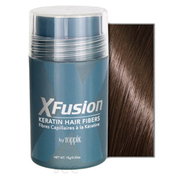XFusion Keratin Hair Fibers - Medium Brown 0.53 oz (20080091./PP057121 667820017078) photo