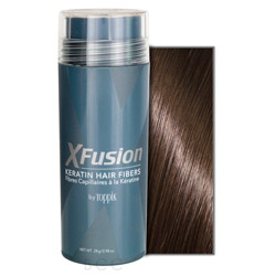 XFusion Keratin Hair Fibers - Medium Brown 0.98 oz (20080099./PP057998 667820018075) photo
