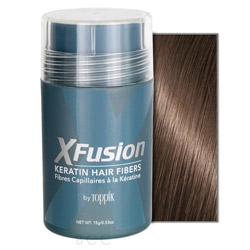 XFusion Keratin Hair Fibers - Light Brown 0.53 oz (20080090./PP057124 667820017061) photo