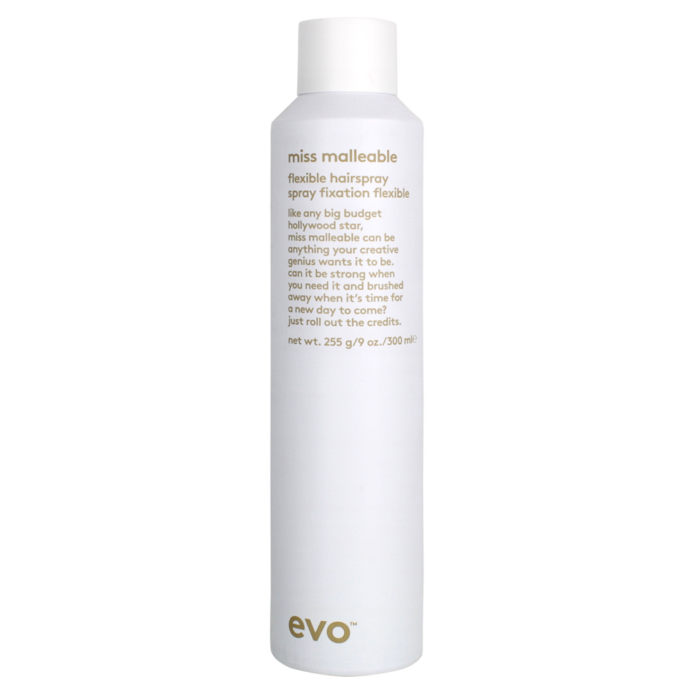 Evo Miss Malleable Flexible Hairspray Beauty Care Choices