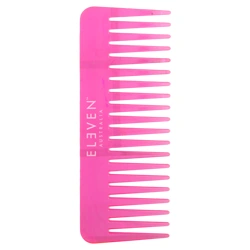 Promotional Eleven Wide Tooth Comb - Pink