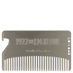 1922 By J.M. Keune Beard Comb And Bottle Opener