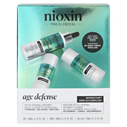 Promotional Nioxin Pro Clinical Activ-Renewal Age Defense Regimen with Full Size Serum