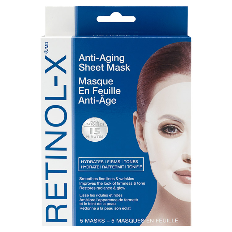 mask anti aging retinol sheet x Retinol Anti Triple LdeL Care Skin Cosmetics X Aging