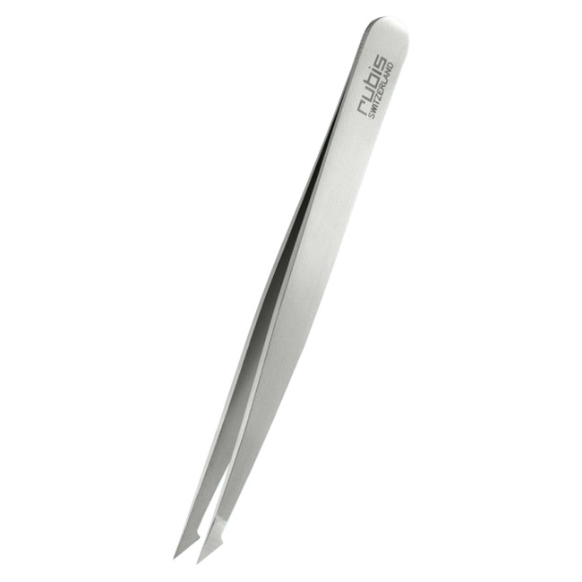 Rubis Switzerland Two Tip Pointed/Slanted Tweezer Beauty Care Choices