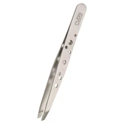 Rubis Switzerland Swiss Tweeze Slanted Tip Tweezers - Stainless Steel