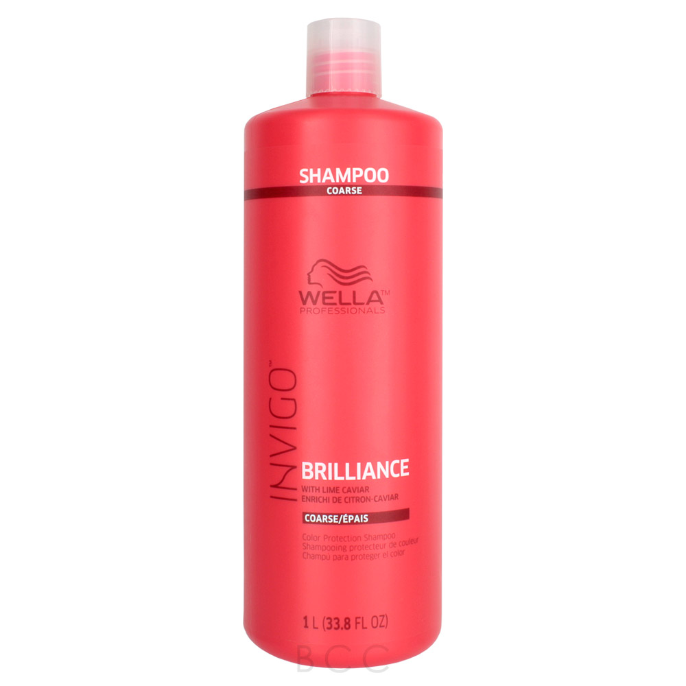 Wella invigo brilliance color protection shampoo - coarse| beauty care