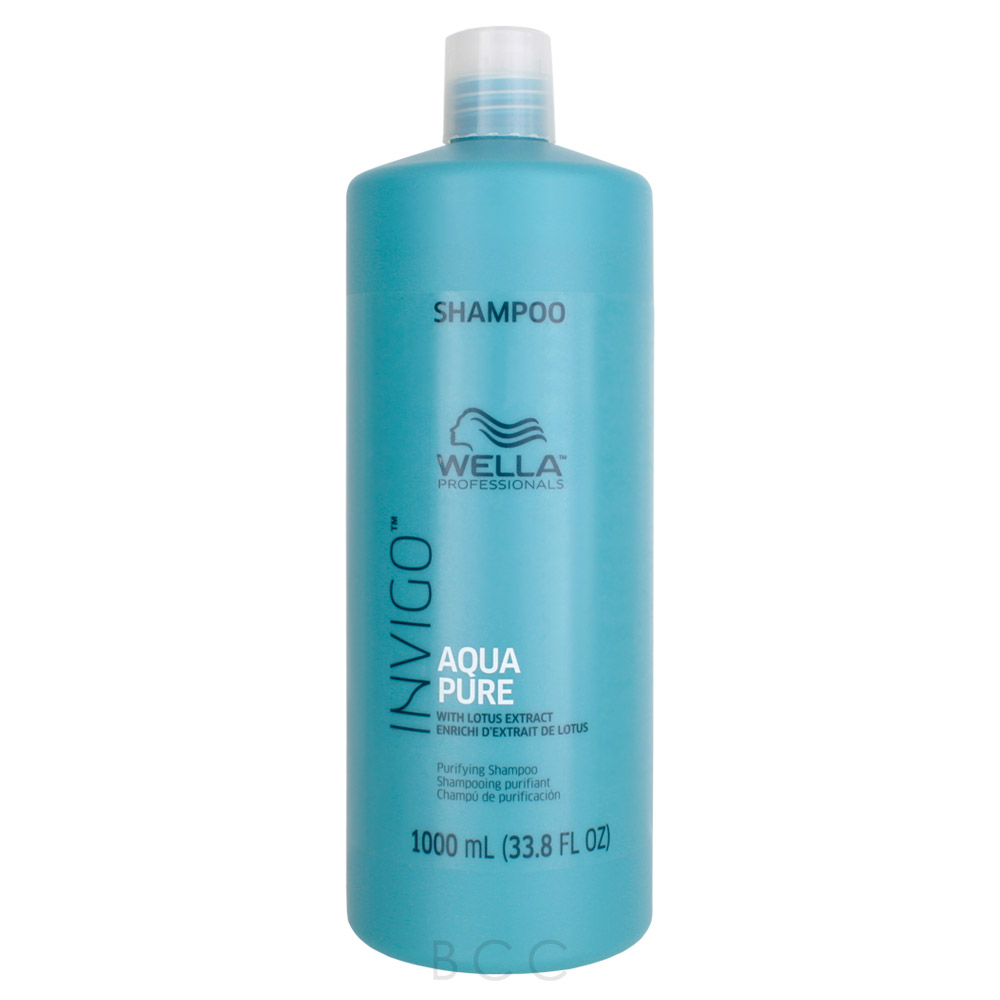 Wella Invigo Aqua Pure Purifying Shampoo Beauty Care Choices