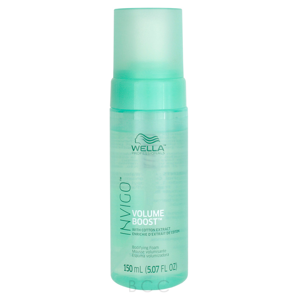 Volume boost. Wella Invigo Volume Boost - мусс для придания объема 150 мл. Мусс для волос Wella professionals Invigo Volume Boost. Invigo Volume Boost спрей. Invigo Volume Boost Bodifying Foam.