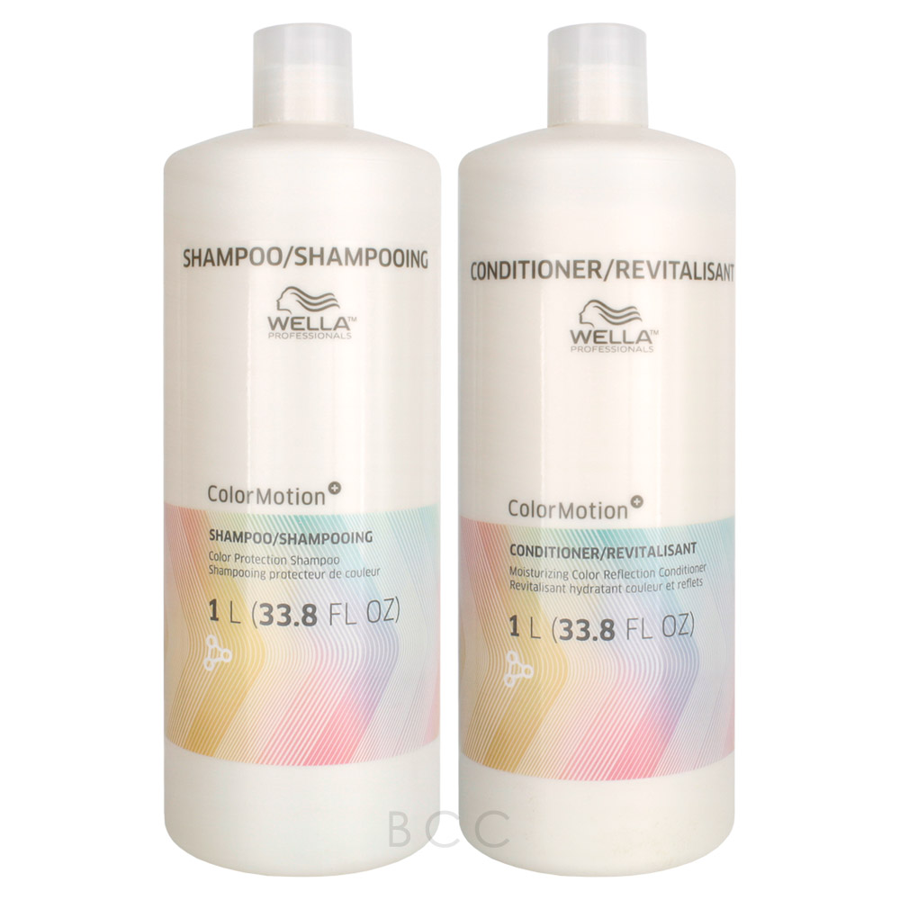 Wella ColorMotion+ Shampoo & Conditioner Set Beauty Care Choices