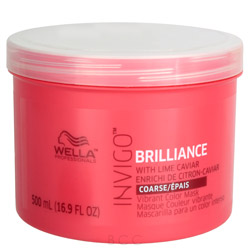 Wella Invigo Brilliance Vibrant Color Mask - Coarse 16.9 oz (99240009654 3614227331631) photo
