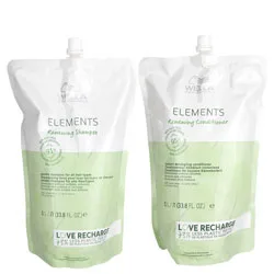Wella Elements Renewing Liter Shampoo Conditioner Set Beauty Care Choices