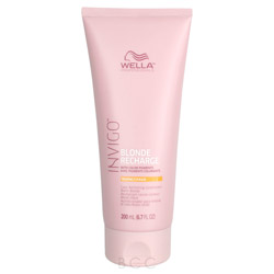 Wella Invigo Blonde Recharge Color Refreshing Conditioner - Warm 6.7 oz (99240009640 3614227271180) photo