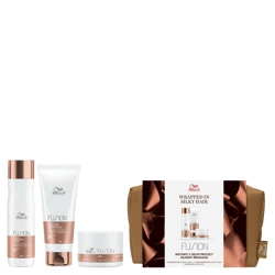 Wella Wrapped In Silky Hair Fusion Holiday Kit