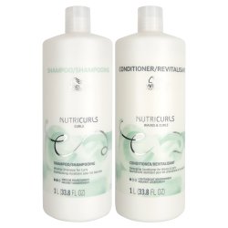 Wella Nutricurls Waves & Curls Shampoo & Conditioner Duo - 33.8 oz