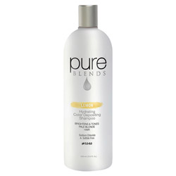 Pure Blends Hydrating Color Depositing Shampoo - Lemon 33.8 oz (6-01030032) photo