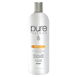 Pure Blends Hydrating Color Depositing Shampoo - Marigold 33.8 oz (6-01050032) photo