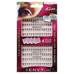 I-Envy Individual Lash Multi-Pack - Luxe Black Short - KPEM01B 1 kit (731509601268) photo