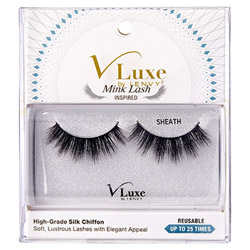 I-Envy V-LUXE Mink Lash Silk Chiffon Sheath (VLES05 731509734812) photo