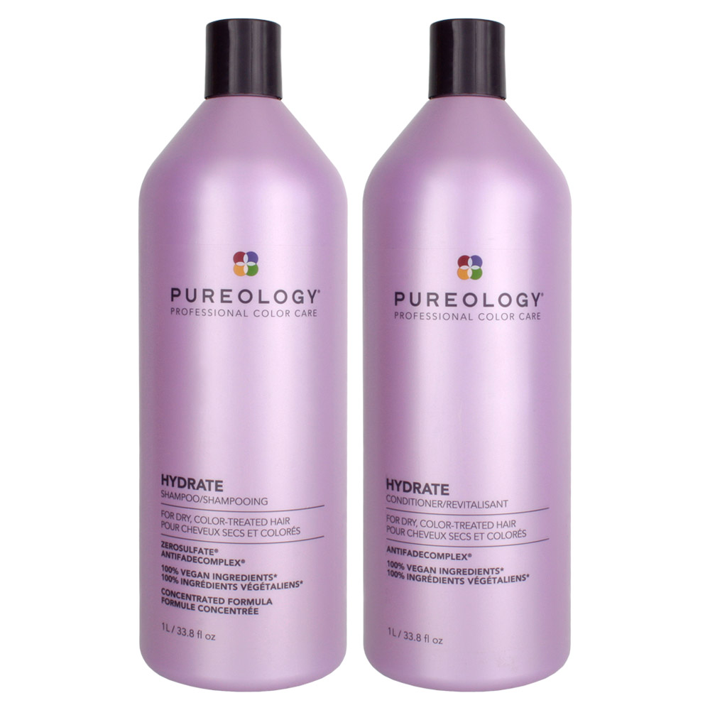 Du bliver bedre pyramide enke Pureology Hydrate Shampoo & Conditioner Liter Set *Limited Edition* |  Beauty Care Choices