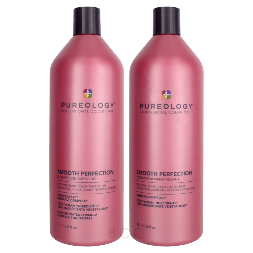 Mælkehvid i mellemtiden seng Pureology Smooth Perfection Shampoo & Conditioner Set | Beauty Care Choices