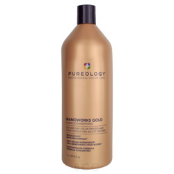 Pureology Nano Works Gold Shampoo 33.8 oz (P1112700 884486229328) photo