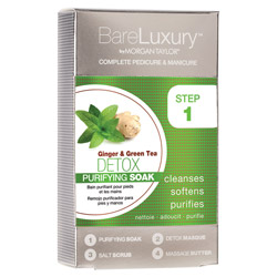 Morgan Taylor Bare Luxury - Complete Pedicure & Manicure Detox - Ginger & Green Tea (295453 813323023027) photo