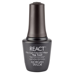 Morgan Taylor React No-Light Extended Wear Top Coat 0.5 oz (295506 813323023041) photo