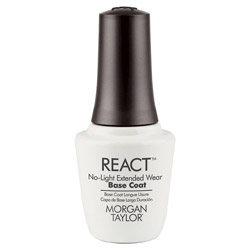Morgan Taylor React No-Light Extended Wear Base Coat 0.5 oz (295505 813323023034) photo